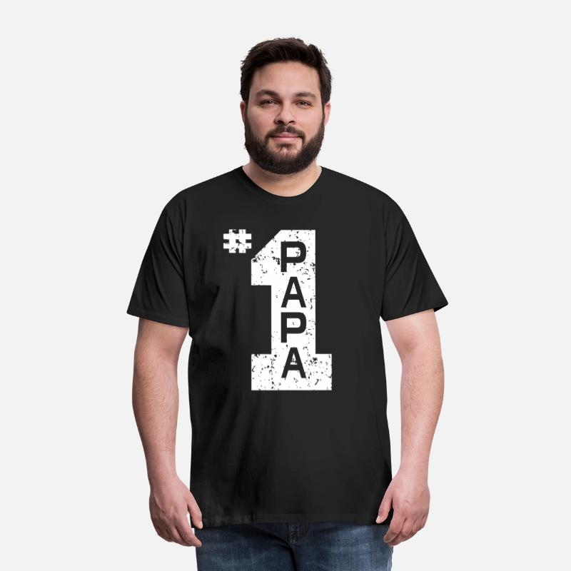 Papa Number One 1 Grandpa Fathers Day