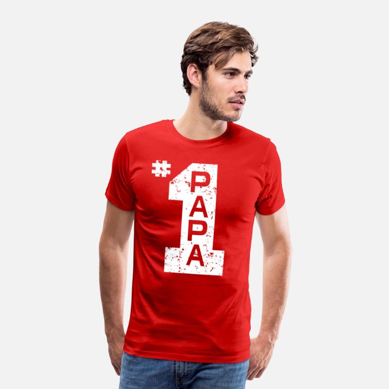 Papa Number One 1 Grandpa Fathers Day