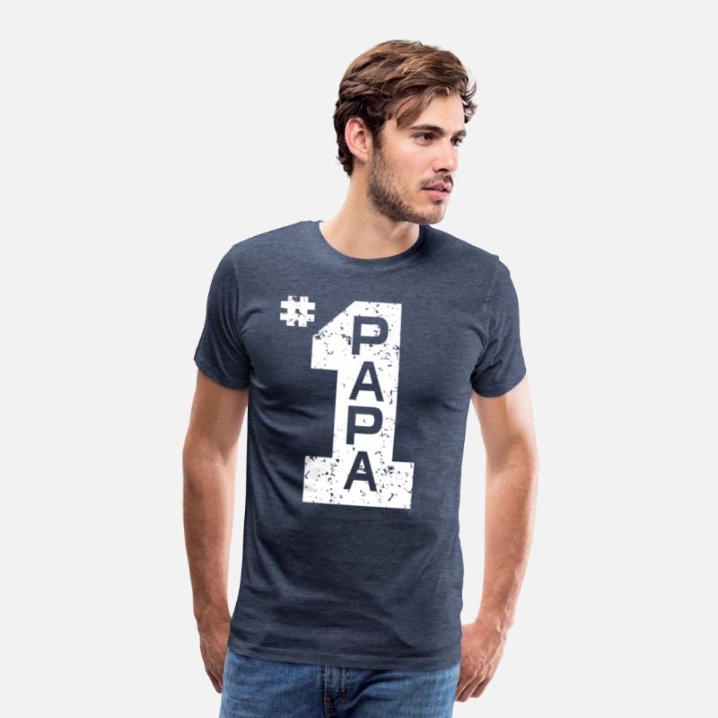 Papa Number One 1 Grandpa Fathers Day