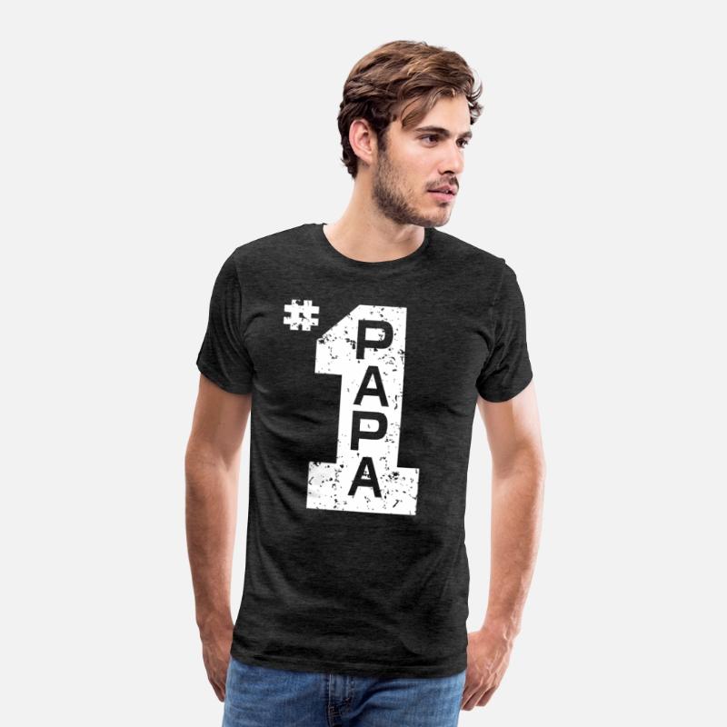 Papa Number One 1 Grandpa Fathers Day