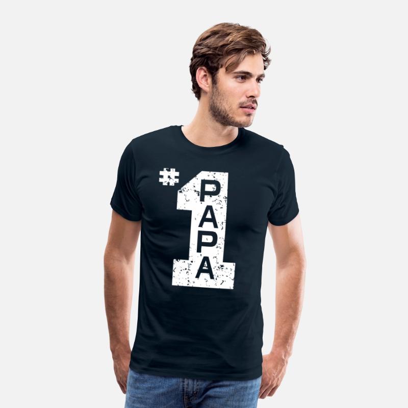 Papa Number One 1 Grandpa Fathers Day