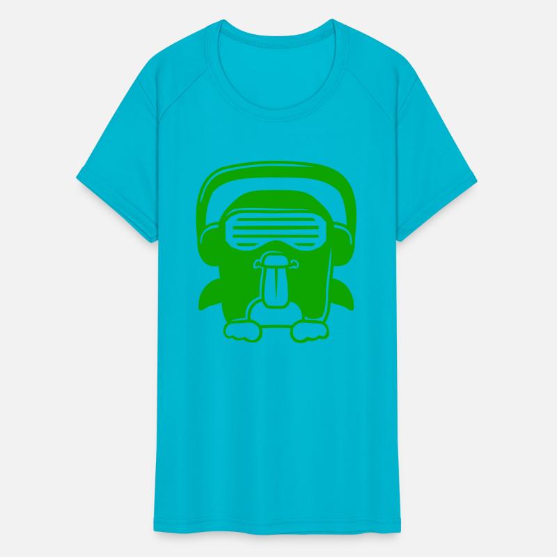 Party Music Dj Penguin Headphone Sunglasses Cheeky