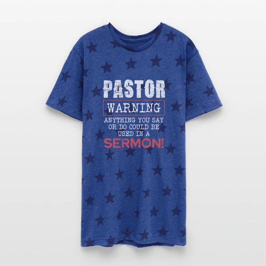 Pastor Warning Anything You Say or Do Used in
