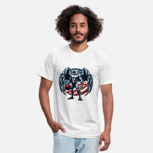 Patriotic Eagle Power – Basketball Warrior Design