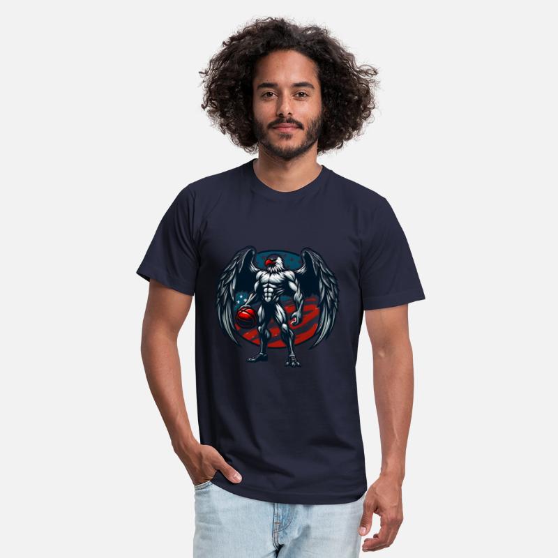Patriotic Eagle Power – Basketball Warrior Design