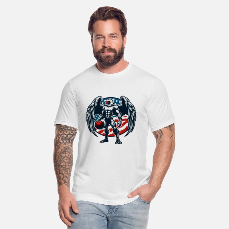 Patriotic Eagle Power – Basketball Warrior Design