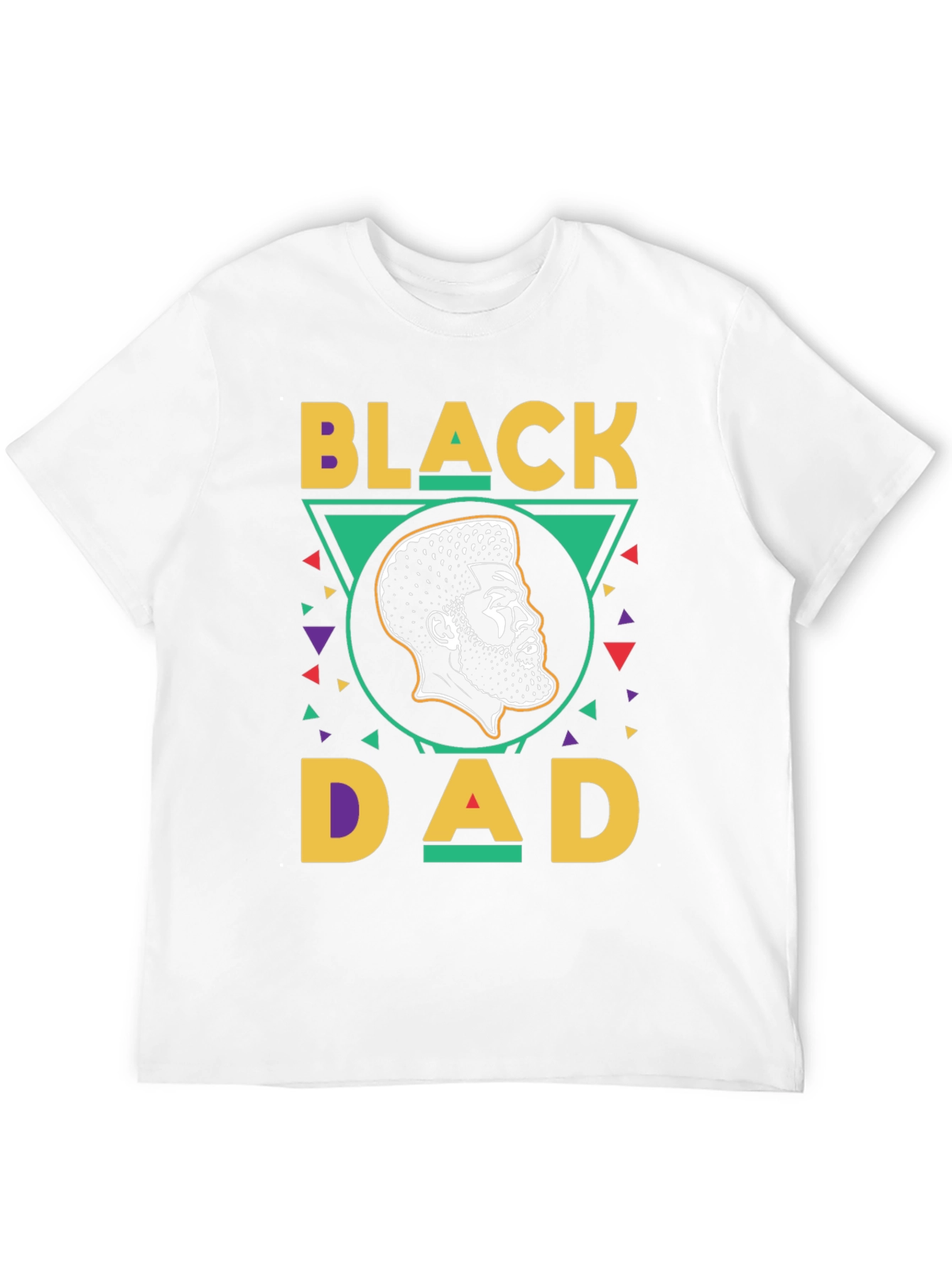 Black Dad Graphic Tee - Stylish Fathers Day Gift