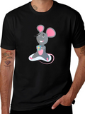 Cartoon Mouse T-Shirt - Unique Graphic Tee