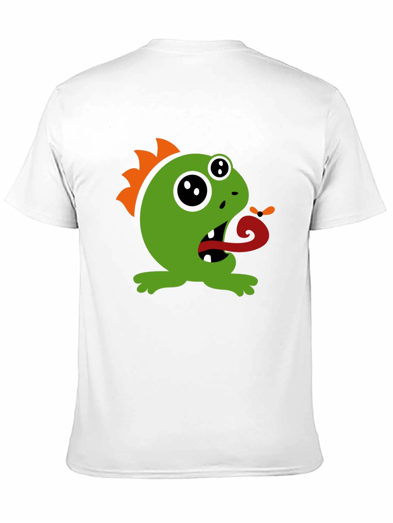 Monster Graphic Tee - Black Cotton T-Shirt