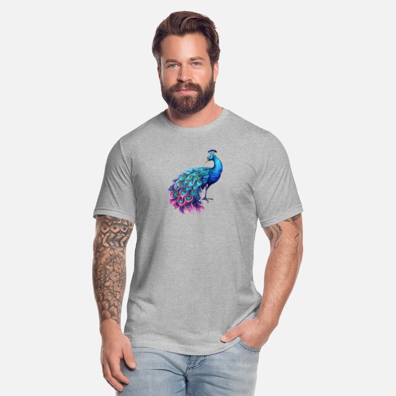 Peafowl-Peacock Inspired Colorful Bird Peahen