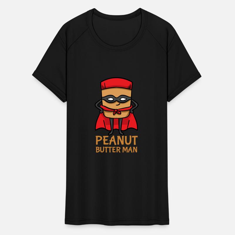 Peanut Butter Man Superhero Comic Funny Gift
