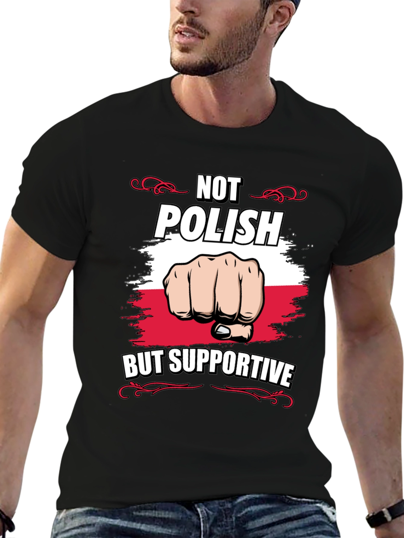 Not Polish But Supportive T-Shirt