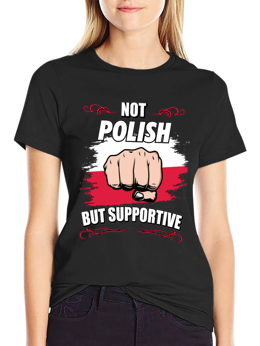 Not Polish But Supportive T-Shirt