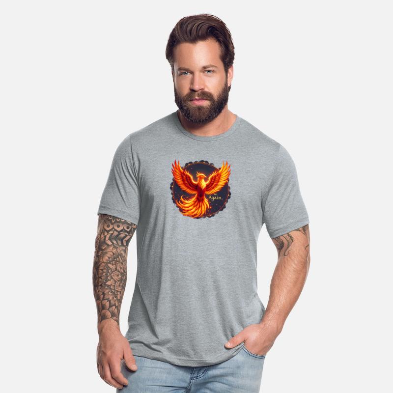 Phoenix Rebirth Shirt – Fiery Mythical Bird