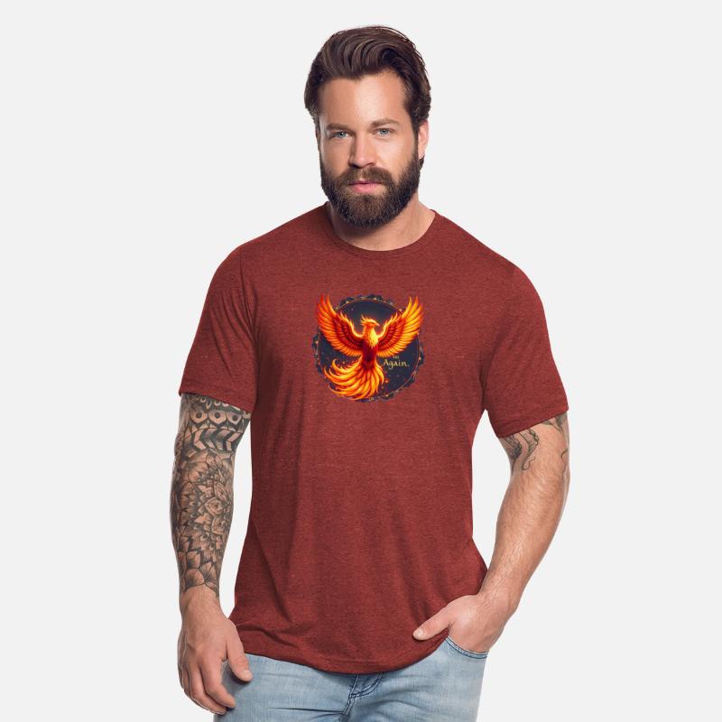 Phoenix Rebirth Shirt – Fiery Mythical Bird
