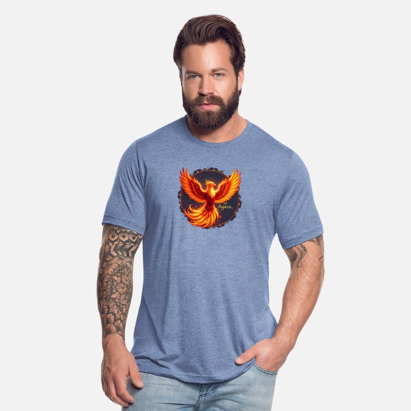 Phoenix Rebirth Shirt – Fiery Mythical Bird