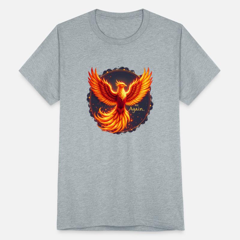 Phoenix Rebirth Shirt – Fiery Mythical Bird