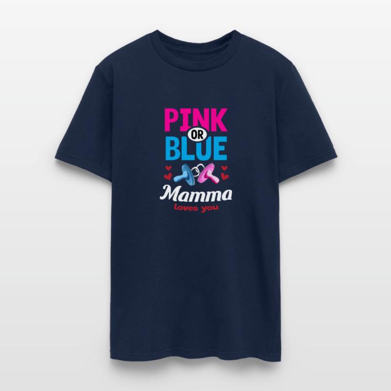Pink or Blue Mamma Loves You Gender Reveal Party