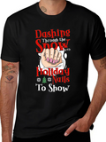 Dashing Holiday Nails T-Shirt
