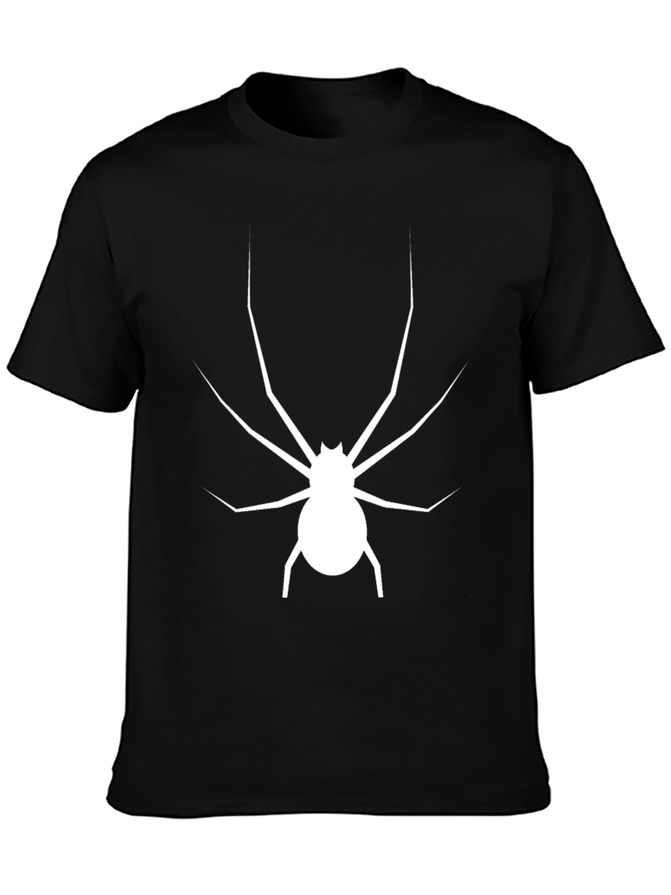 Spider Graphic T-Shirt - Black