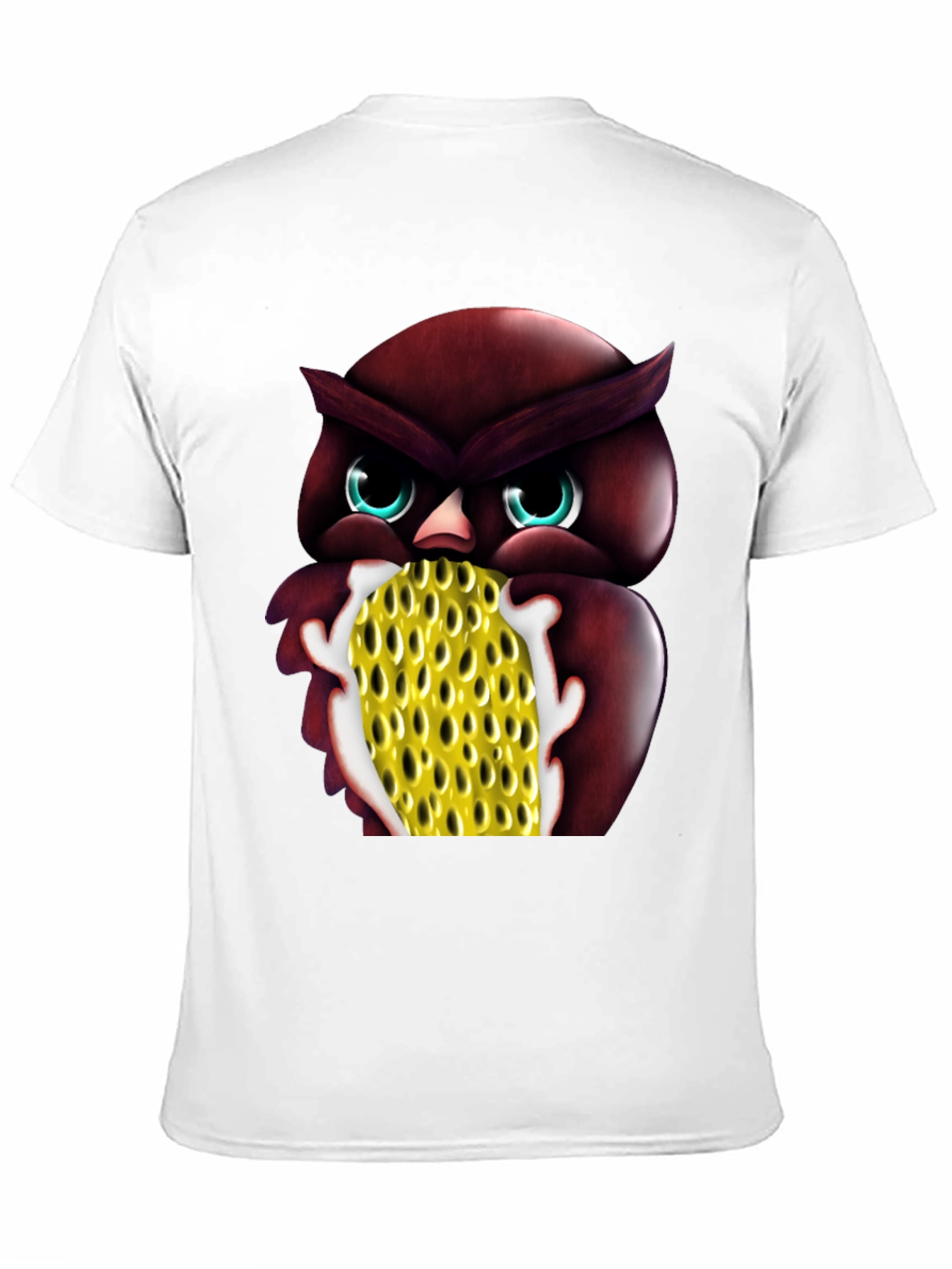 Owl Corn T-Shirt - Unique Graphic Tee