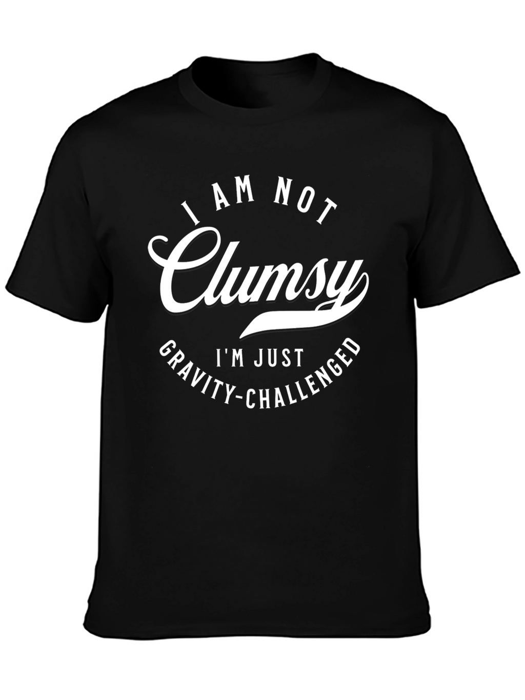 Funny Gravity Challenged Graphic T-Shirt