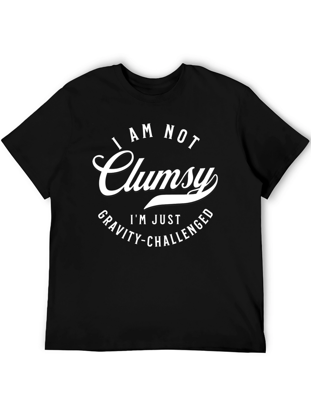 Funny Gravity Challenged Graphic T-Shirt
