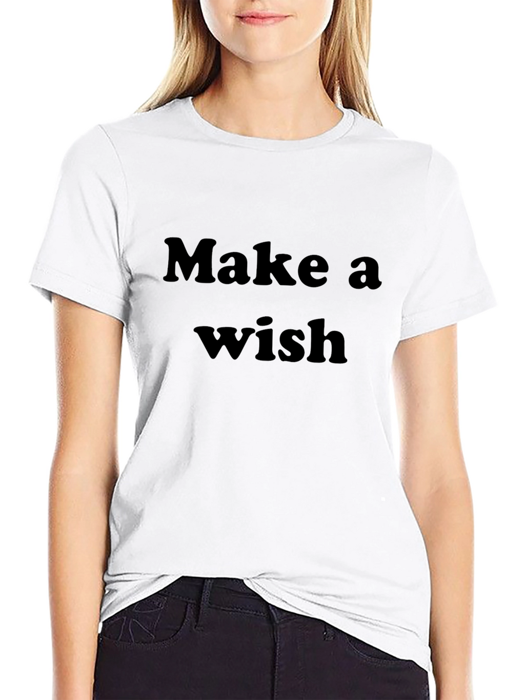 Make a Wish Black T-Shirt - Unisex