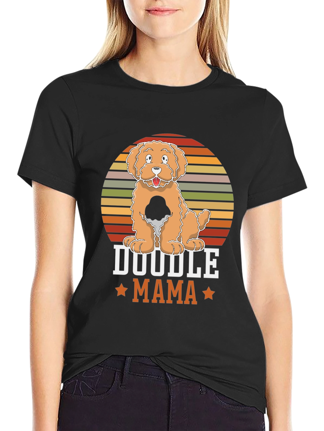 Doodle Mama Graphic Tee - Dog Lover Shirt
