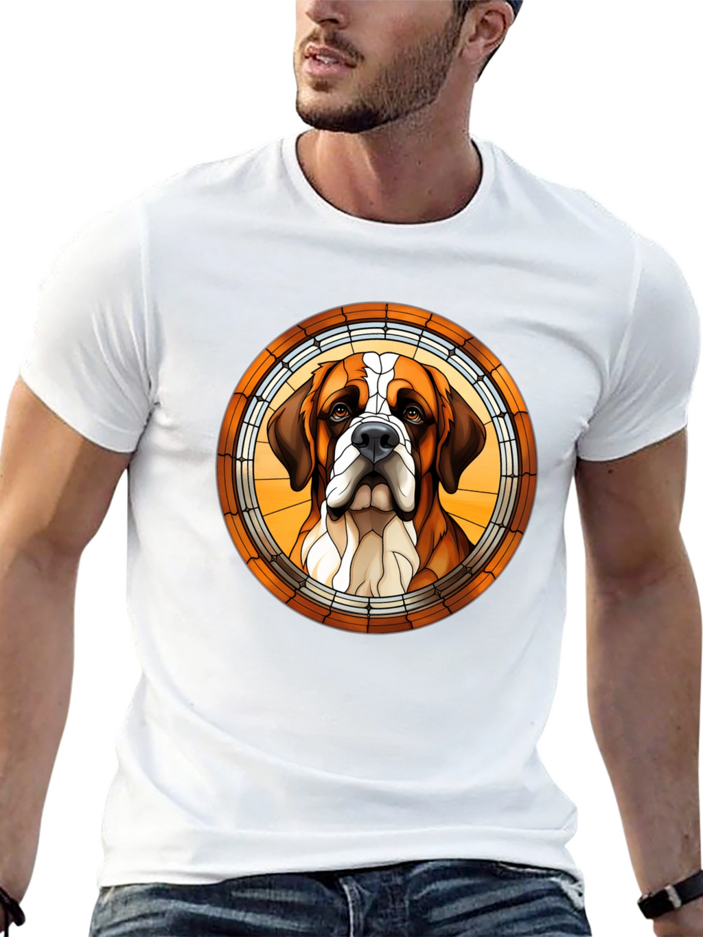 Dog Portrait Graphic Tee