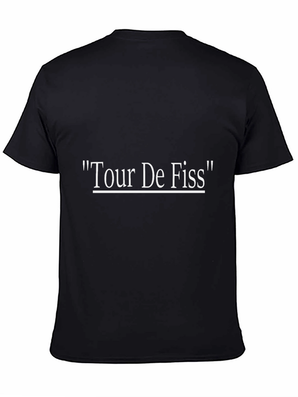 Tour De Fiss Black Graphic T-Shirt