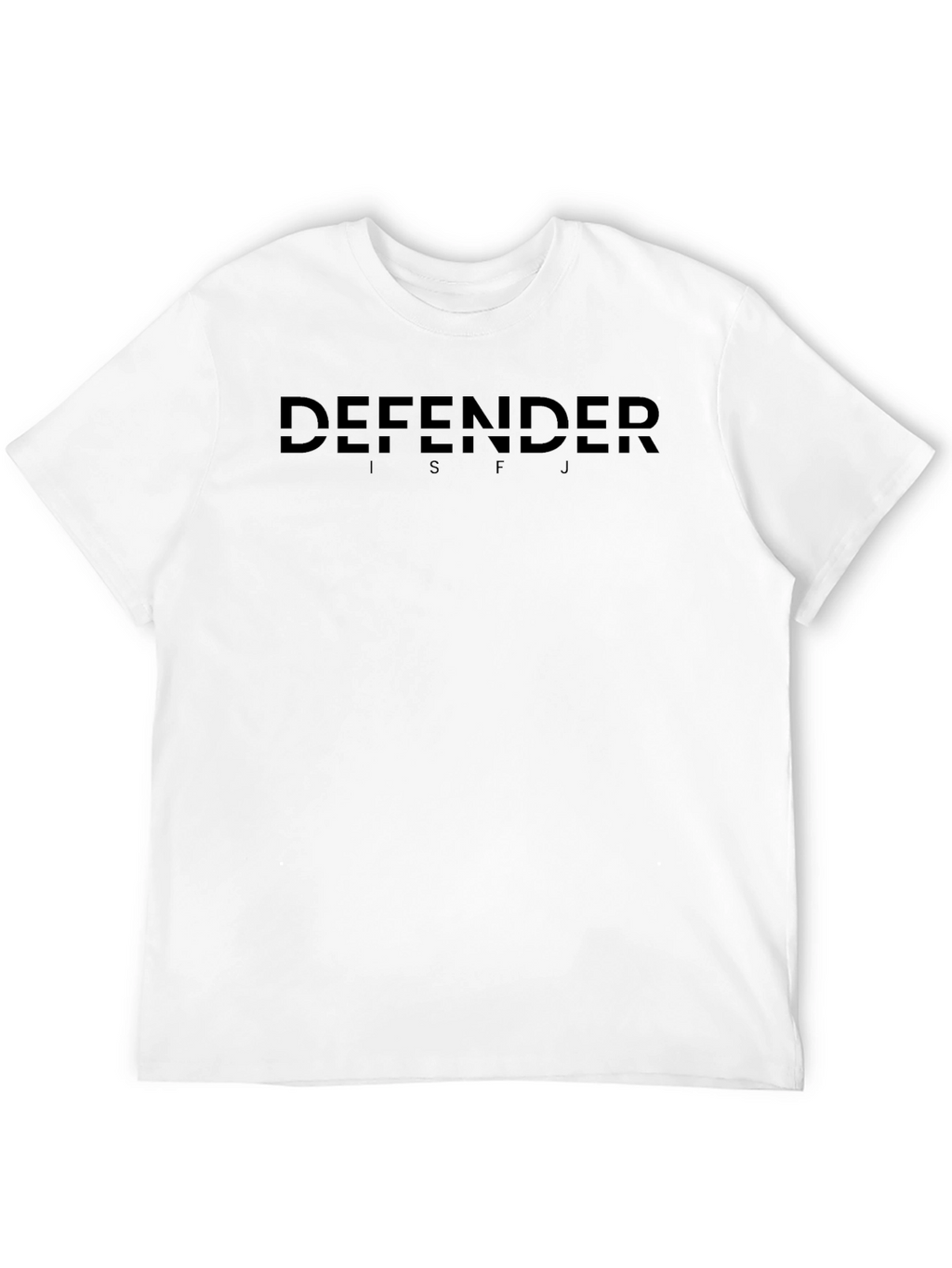 Defender ISFJ Black T-Shirt