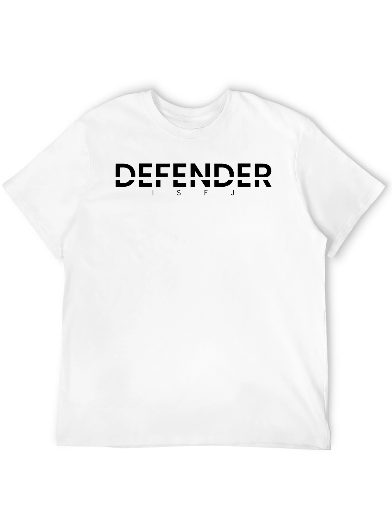 Defender ISFJ Black T-Shirt