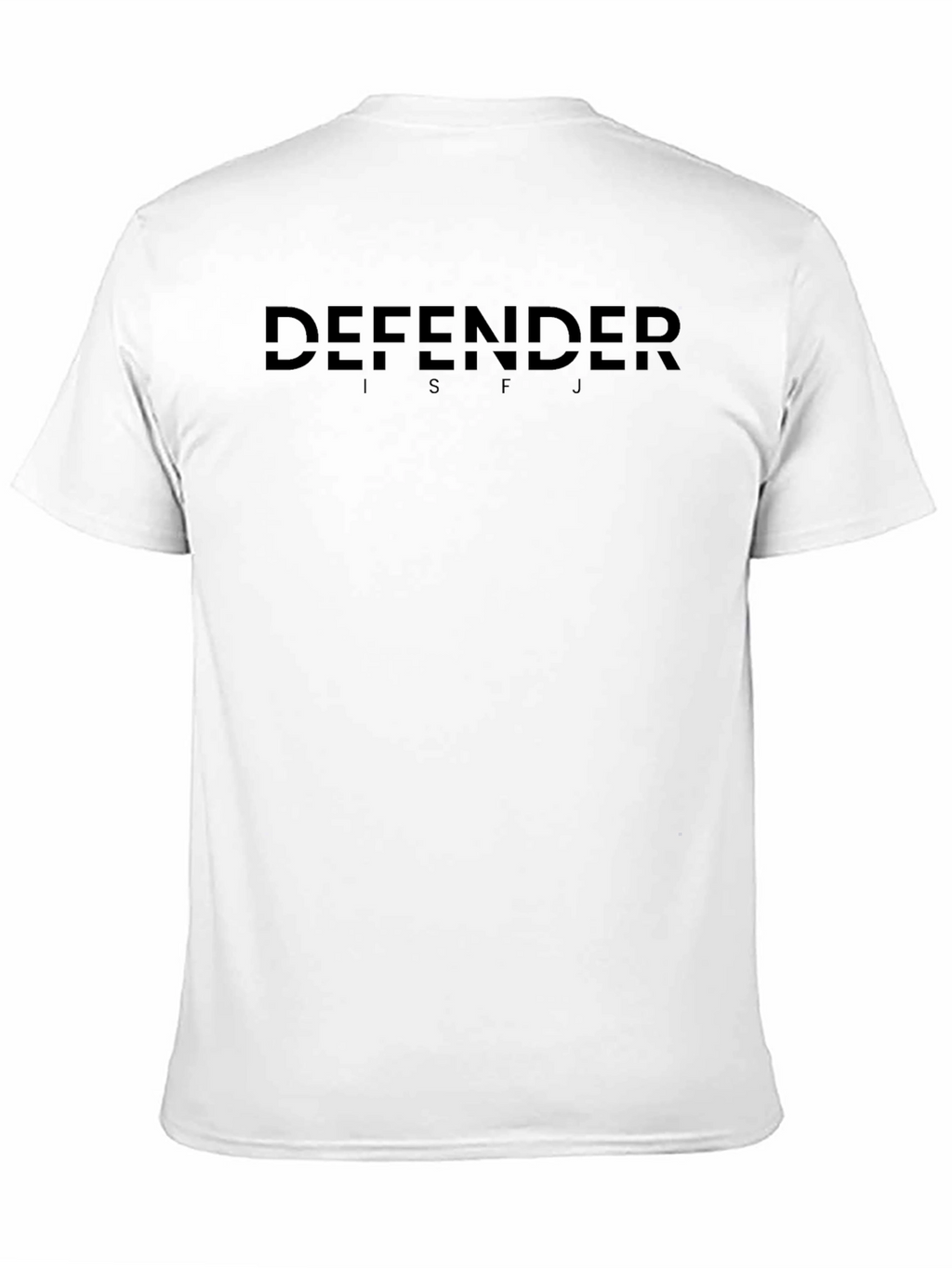 Defender ISFJ Black T-Shirt