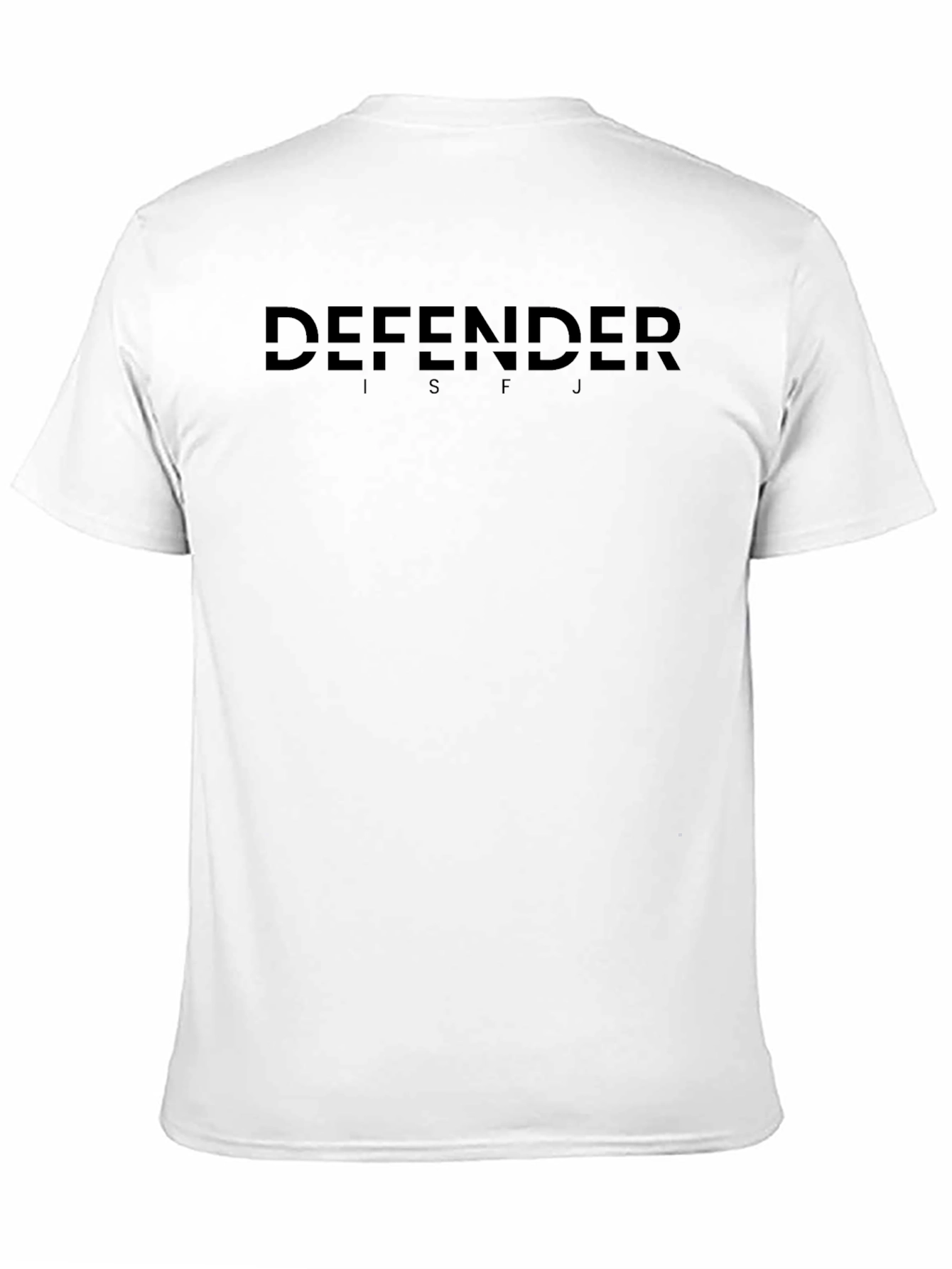 Defender ISFJ Black T-Shirt