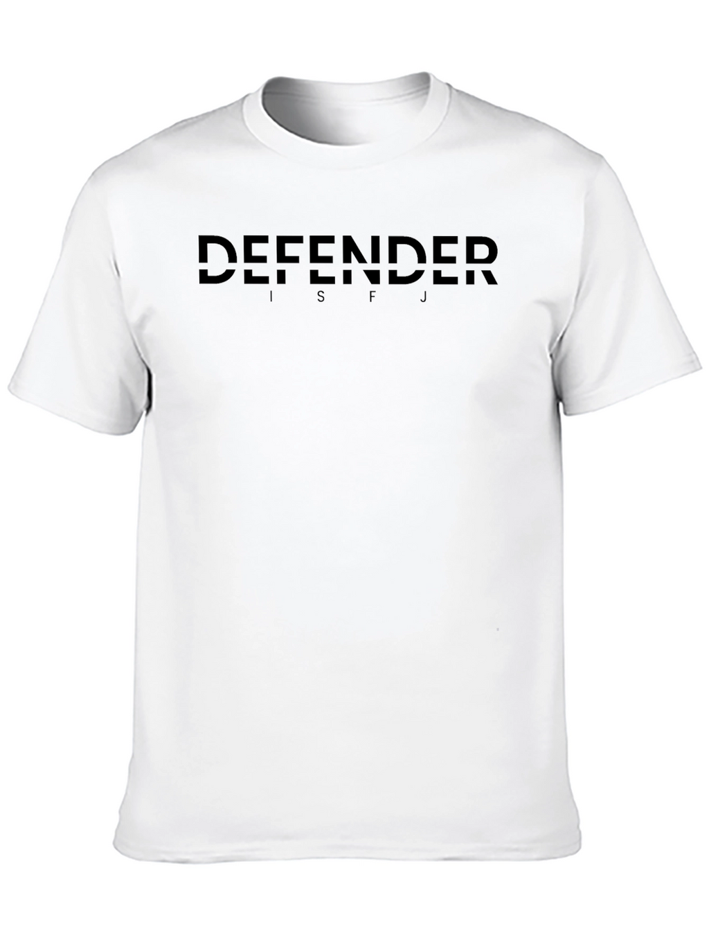 Defender ISFJ Black T-Shirt