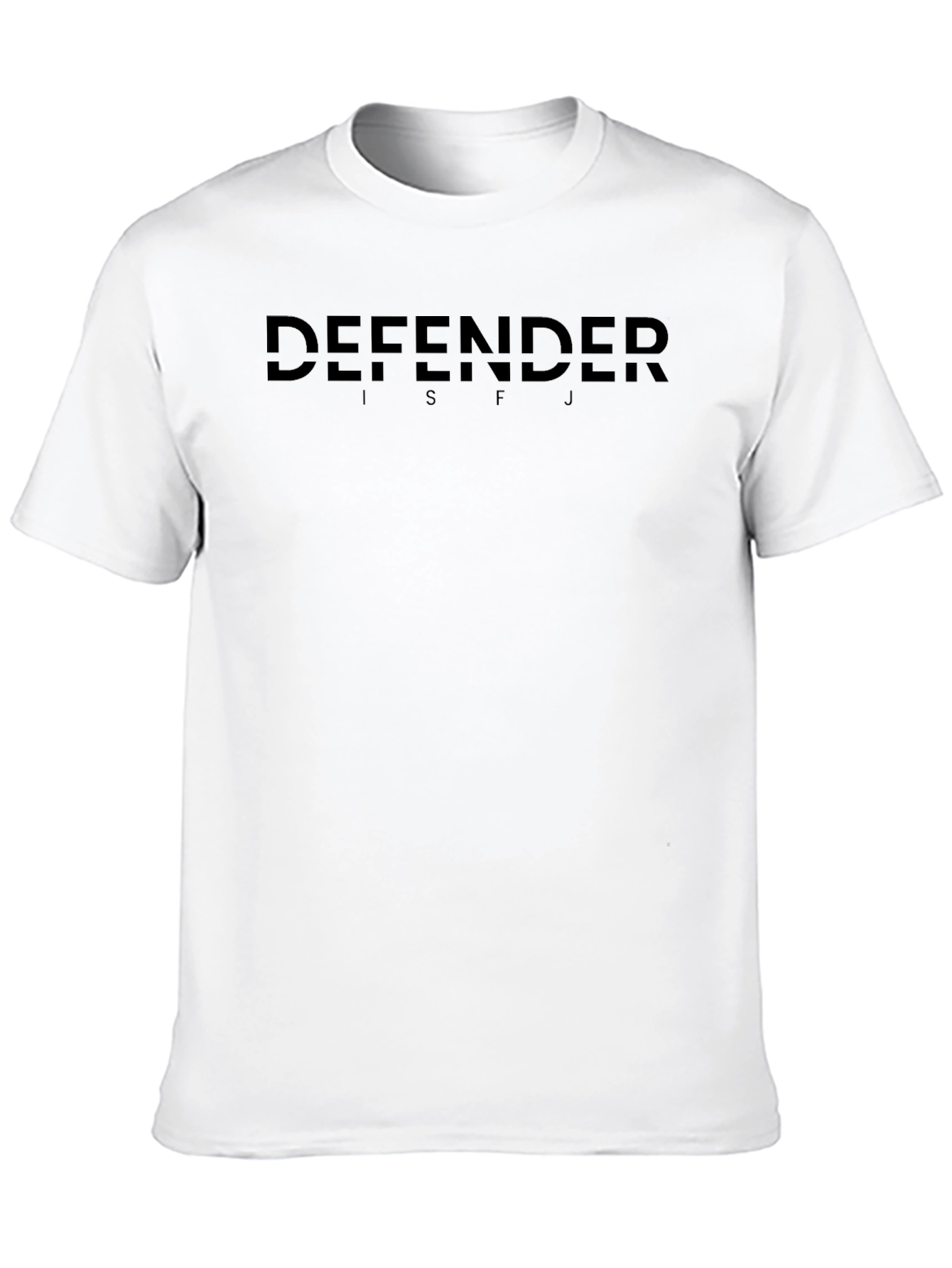 Defender ISFJ Black T-Shirt