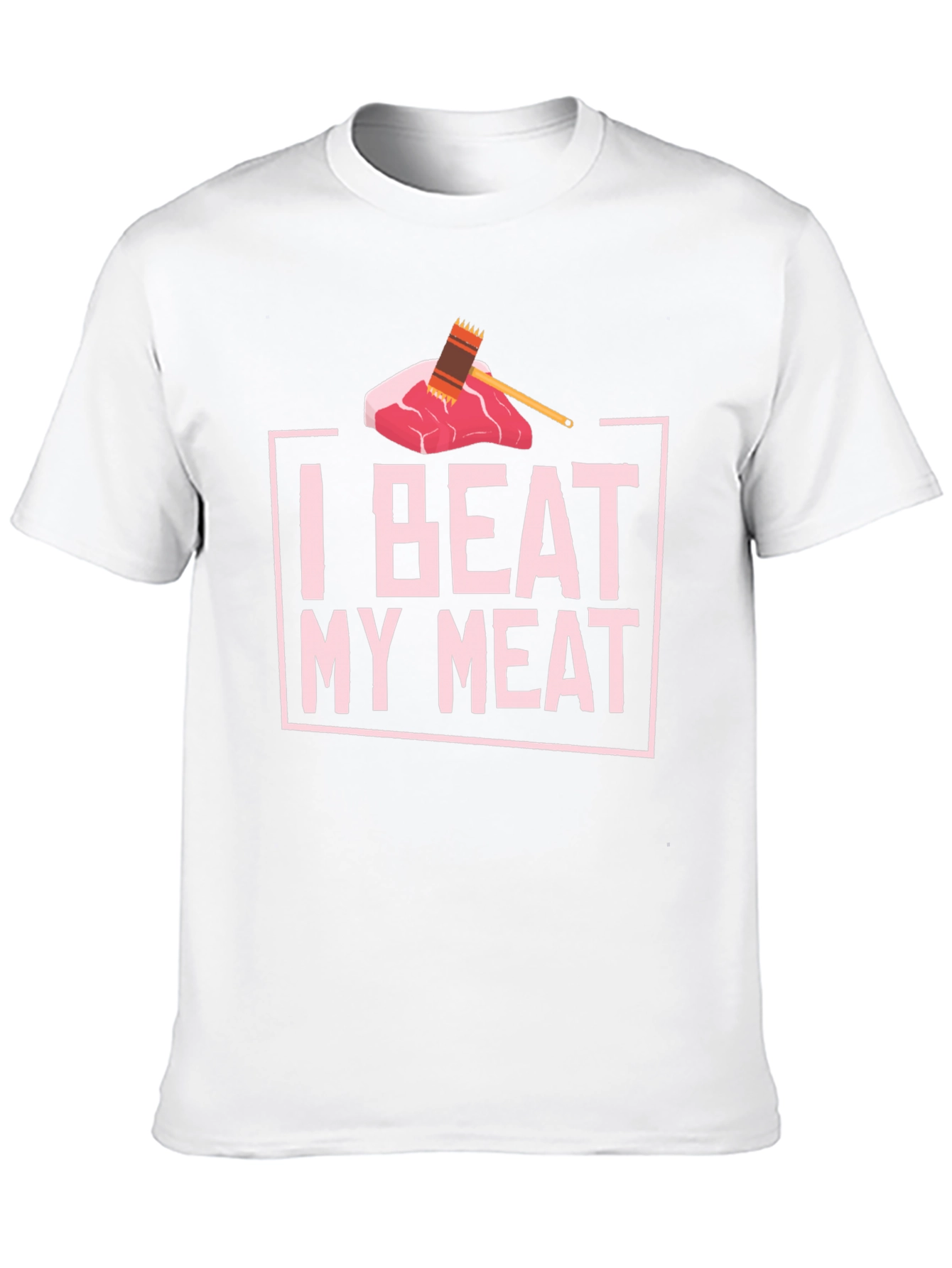 I Beat My Meat Funny BBQ T-Shirt