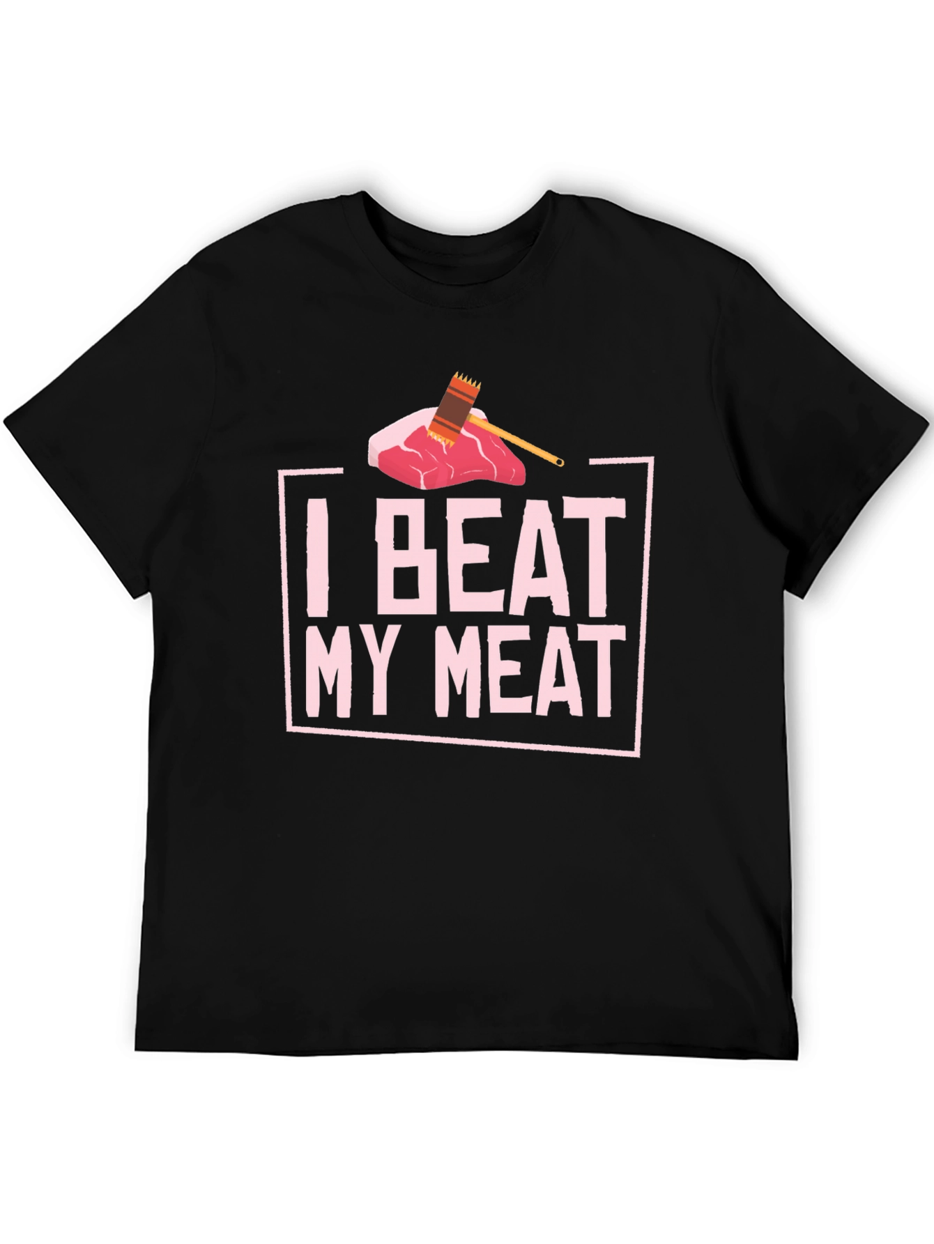 I Beat My Meat Funny BBQ T-Shirt