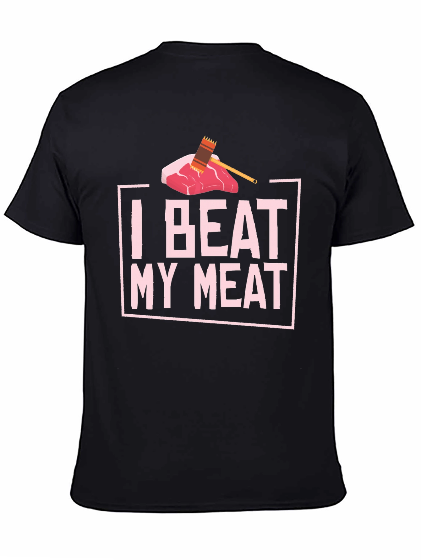 I Beat My Meat Funny BBQ T-Shirt