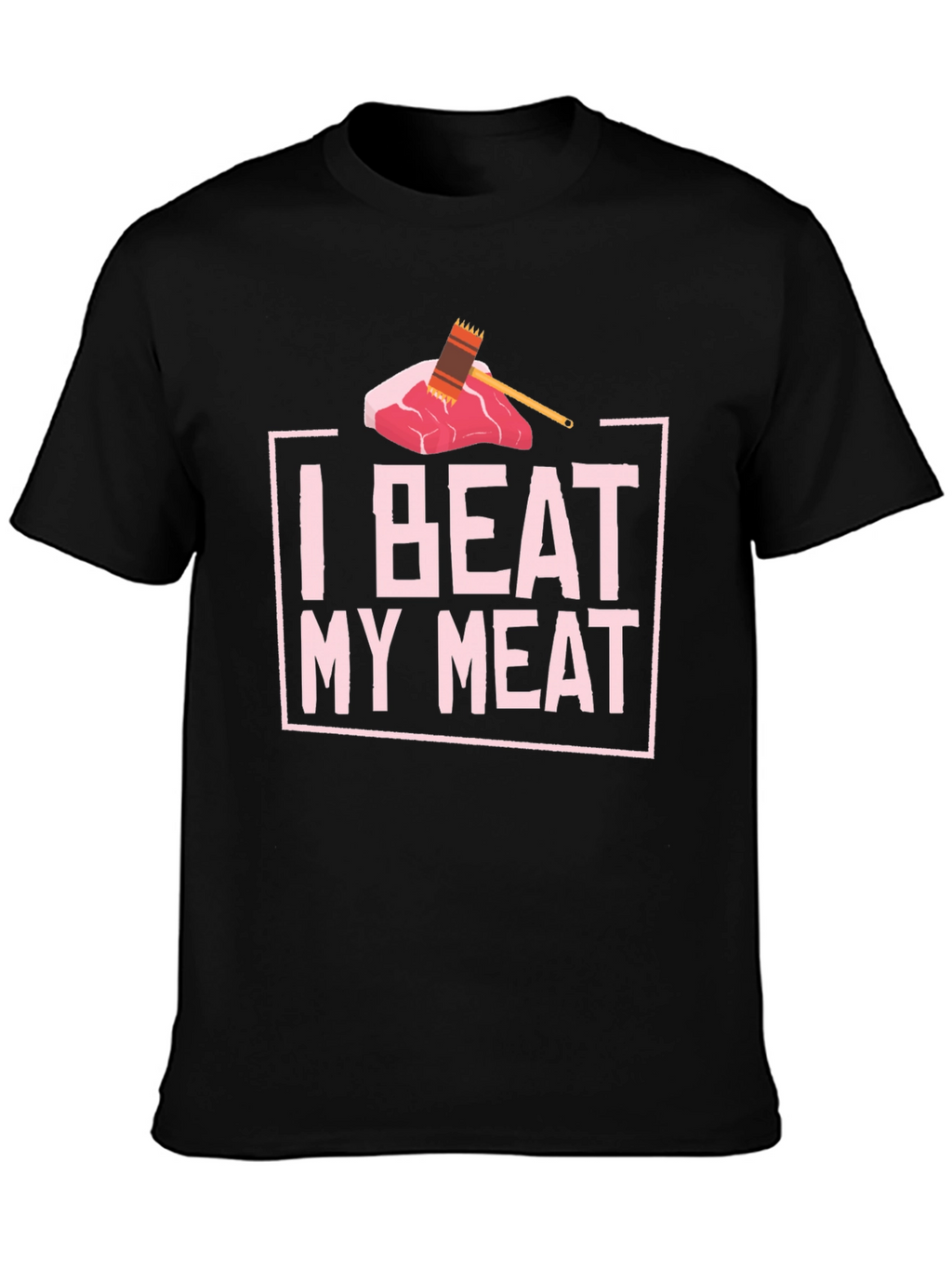 I Beat My Meat Funny BBQ T-Shirt