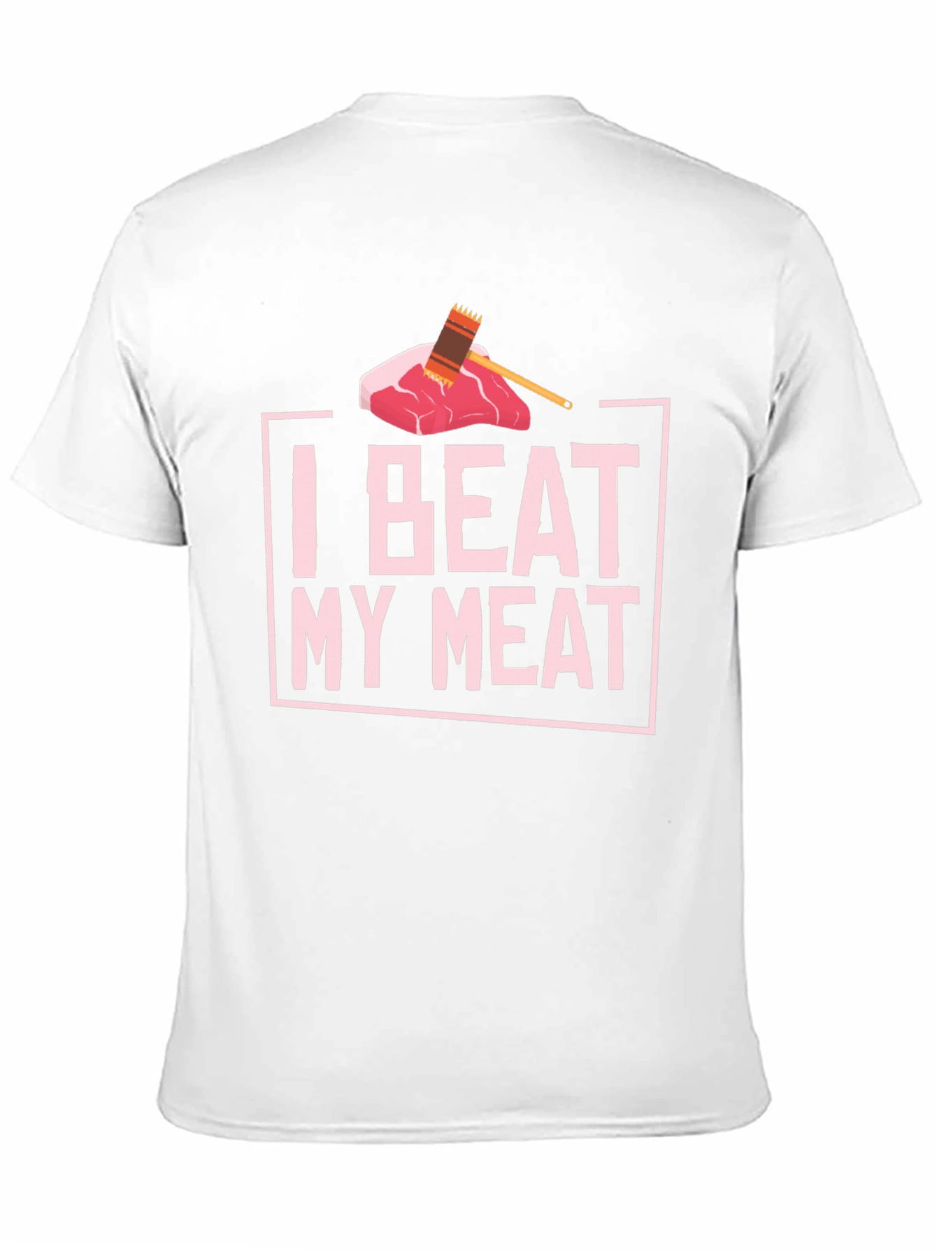 I Beat My Meat Funny BBQ T-Shirt