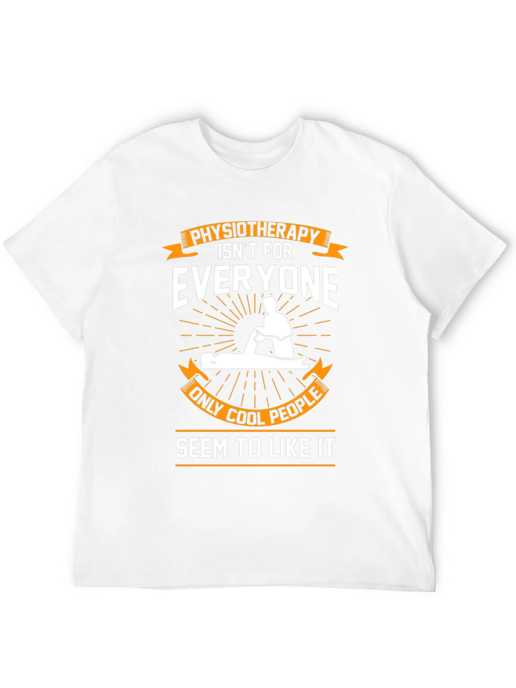 Physiotherapy Cool People Black T-Shirt
