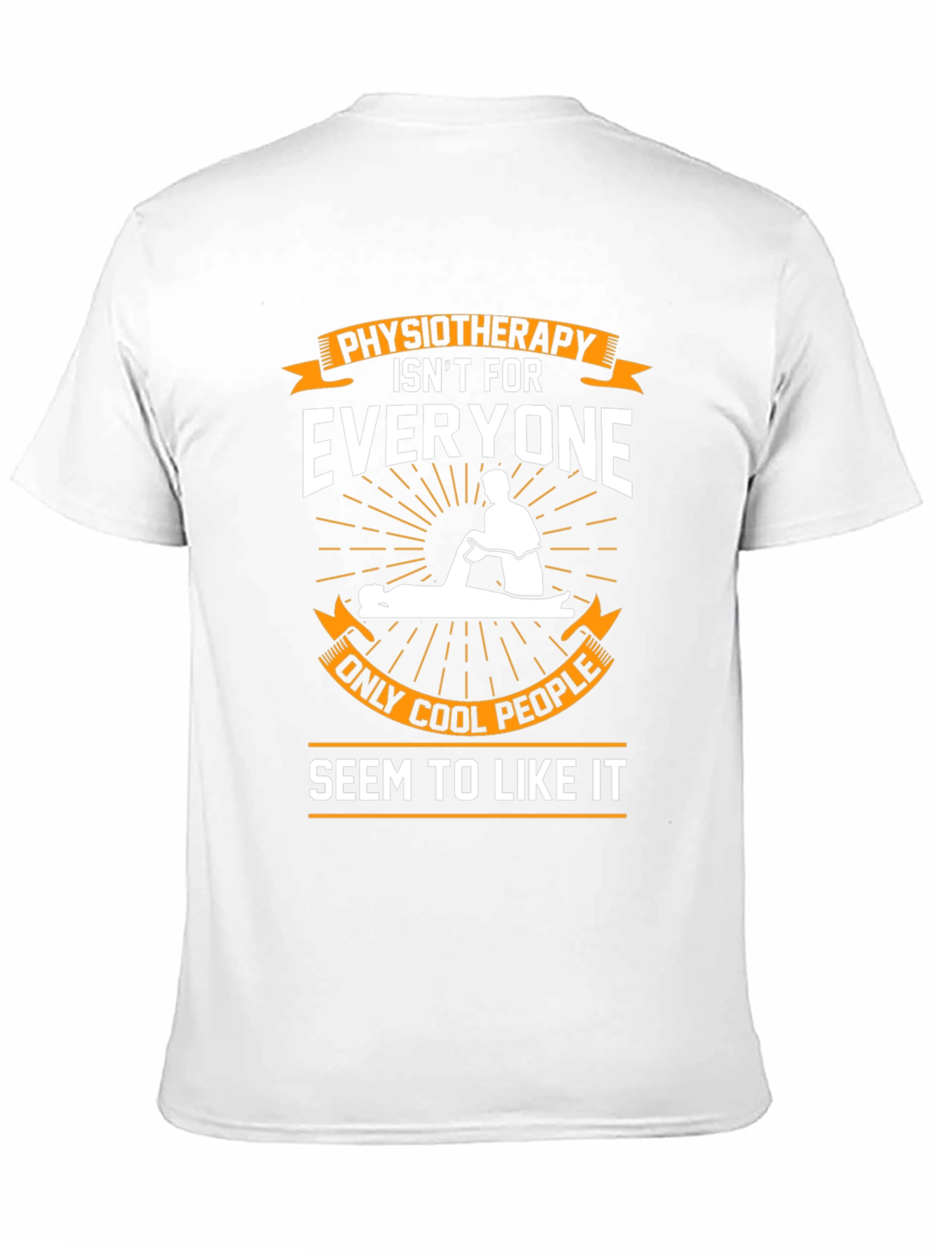 Physiotherapy Cool People Black T-Shirt