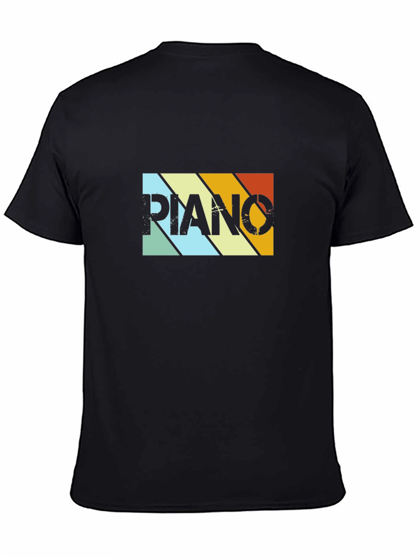Retro Piano T-Shirt - Vintage Music Lover Tee