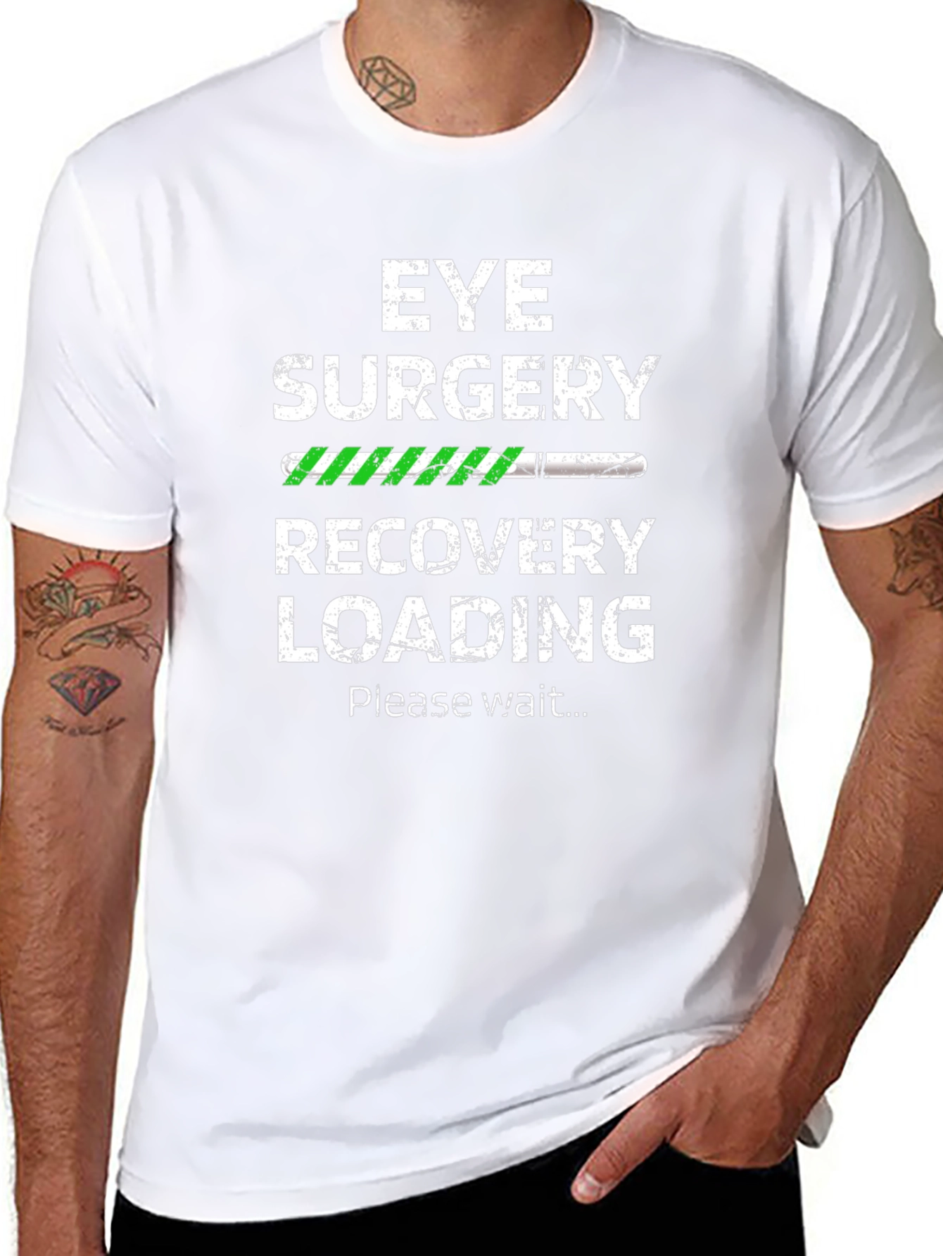 Eye Surgery Recovery Loading T-Shirt