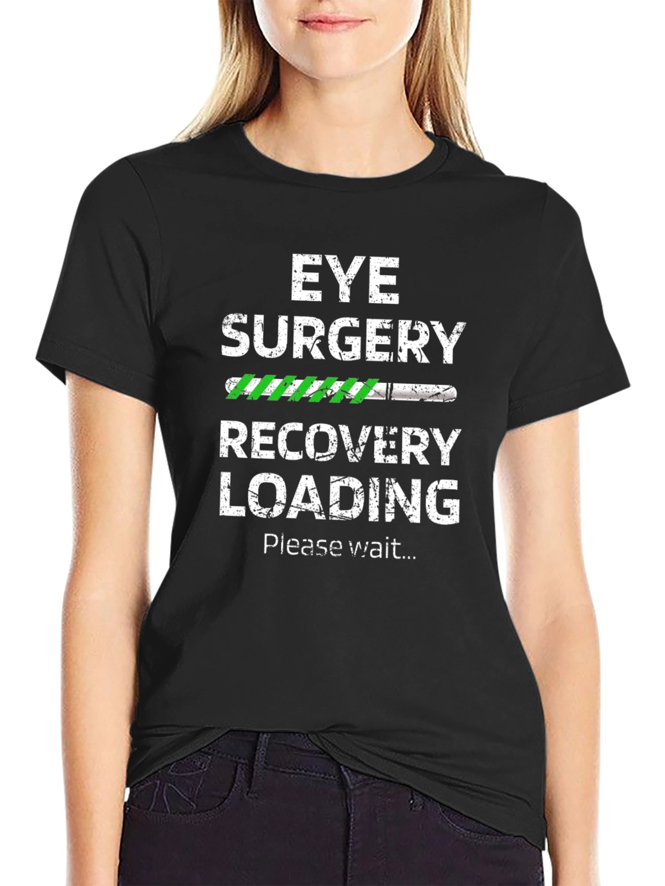 Eye Surgery Recovery Loading T-Shirt