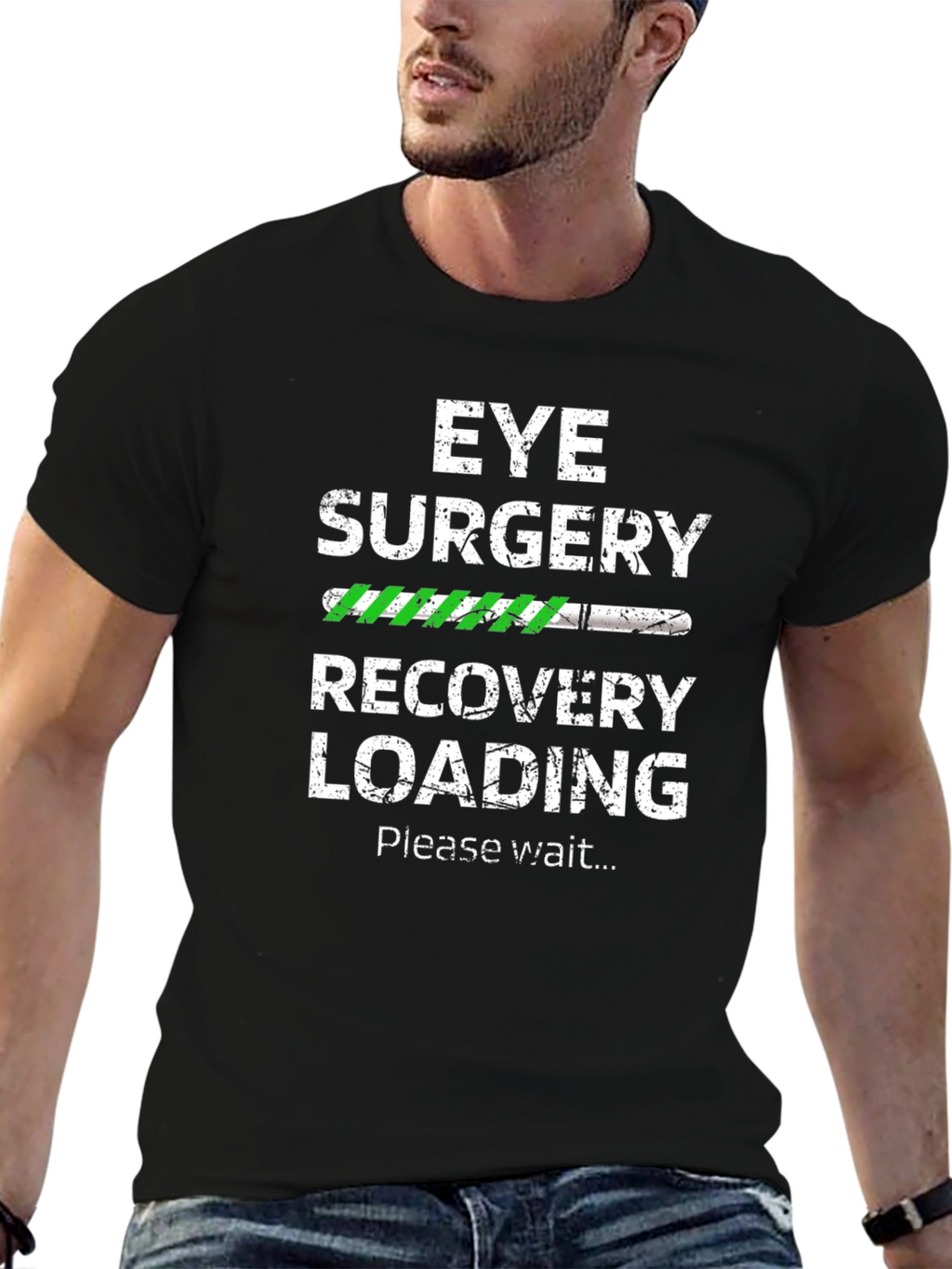 Eye Surgery Recovery Loading T-Shirt