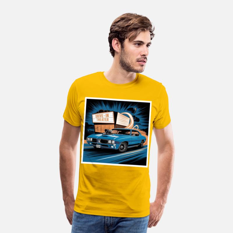 Pontiac GTO Vintage American Muscle Car