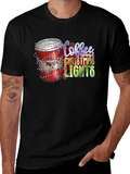 Coffee and Christmas Lights T-Shirt